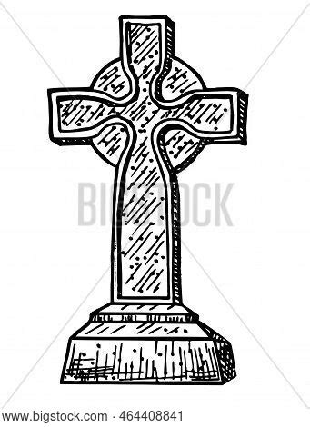 Gravestone Vector Vector & Photo (Free Trial) | Bigstock