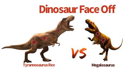 T Rex Vs Megalosaurus