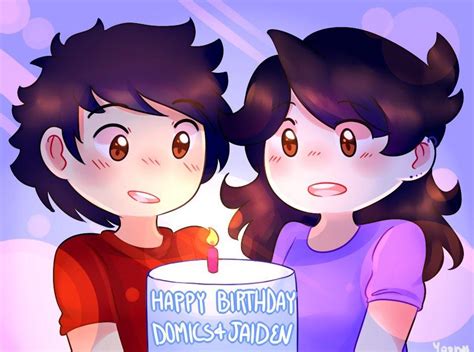 Jaiden/Dom birthday art by YoonToons : r/jaidenanimations