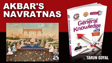 Akbar's Navratnas | Indian History | Tarun Goyal GK BOOK | UPSC | GK Book 2025 - YouTube