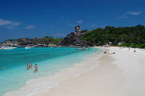 Winter holidays at the beach on the island of Koh Tao, Thailand ...