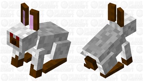 Muddy Foot Rabbit (Minecraft Earth) Minecraft Mob Skin