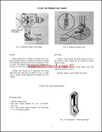 Singer Featherweight 221 Manual