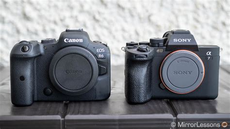 Sony A7 IV vs Canon EOS R6 - The 10 main differences and full ...