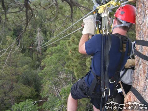 Big Pines Zipline Tours in Wrightwood and Southern California