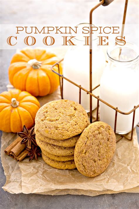 PUMPKIN SPICE COOKIES - StoneGable