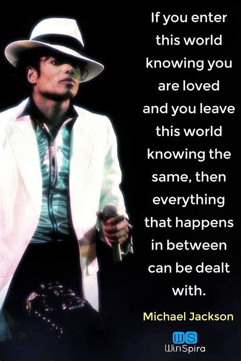 54 Michael Jackson Quotes About Music, Success and Love - Winspira ...