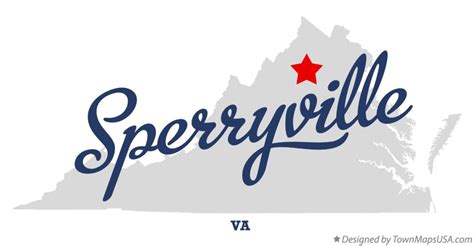 Map of Sperryville, VA, Virginia