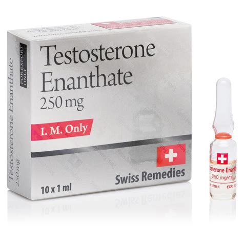 Testosterone Enanthate - Swiss Remedies