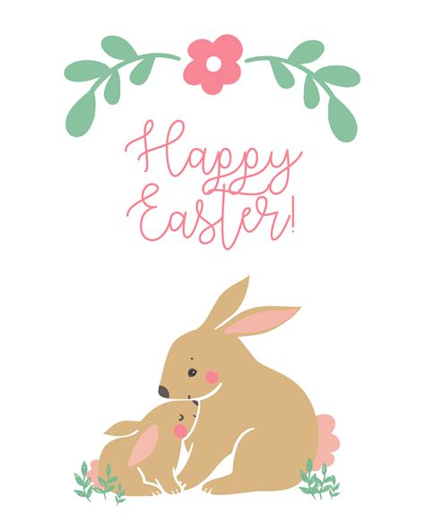 Easter and Spring Printables and Card