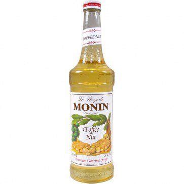 Toffee Nut - Monin Premium Gourmet Syrup | Toffee nut, Toffee nut syrup ...