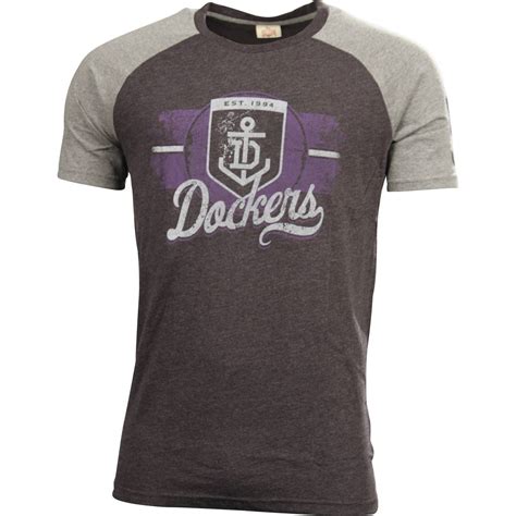 Fremantle Dockers Mens Sideline Tee Shirt - AFL