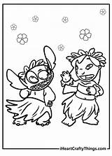 Hula Coloring Pages 2025 sketch template