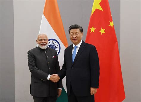 PMO | PM meets Xi Jinping on the margins of 11th BRICS Summit | Indian ...