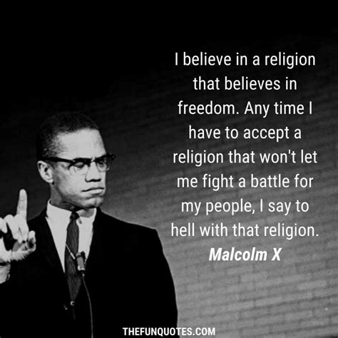 Best Of Malcolm X Quotes With Images - THEFUNQUOTES