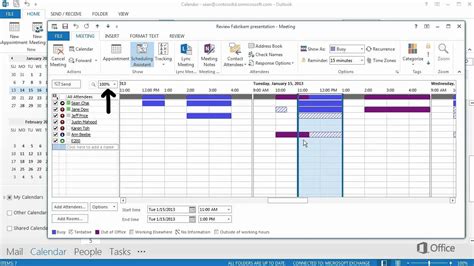 Outlook / Calendar / Scheduling Assistant - Microsoft Community