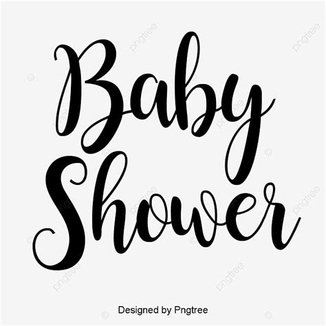 Design Of Black Baby Shower Font, Baby Drawing, Baby Sketch, Baby PNG Transparent Clipart Image ...