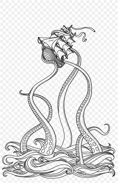 Kraken Pages Coloring Pages