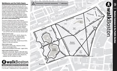 Boston: Boston Common and Public Garden Map – WalkBoston is now ...