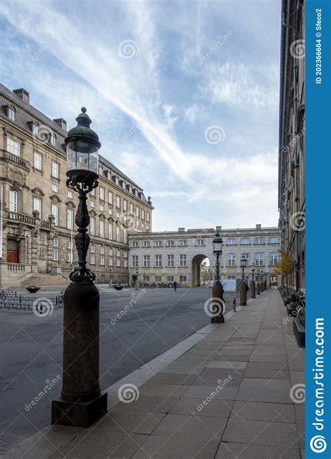 State Government Office Folketinget Building in Classic European ...