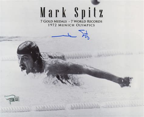 Mark Spitz Signed "7 Gold Medals - 7 World Records - 1972 Munich ...