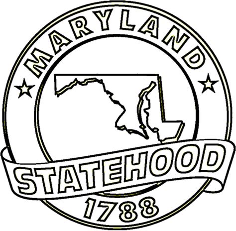 State Of Maryland coloring page | Free Printable Coloring Pages