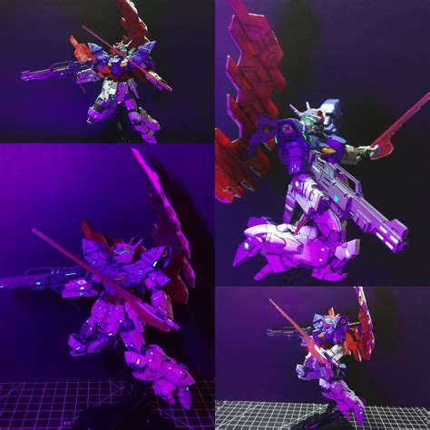 Moon Gundam with manga linework and some black light touches... : r/Gunpla