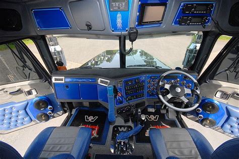 Interior | Semi trucks interior, Western star trucks, Truck interior