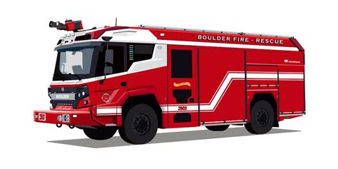 First electric fire truck coming to Boulder, Colorado