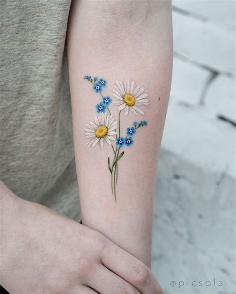 Exploring The Allure Of Daisy Tattoos