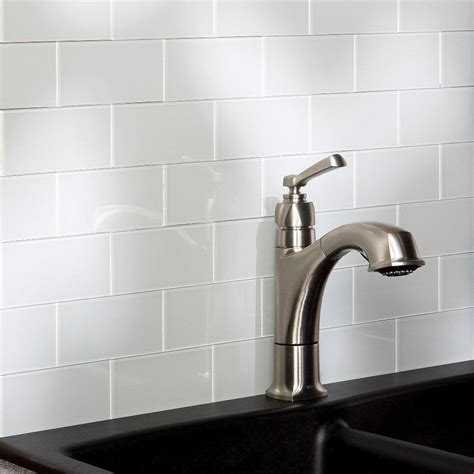 Subway Tile Backsplash Home Depot - Subway Tile Kitchen Backsplash Diy ...