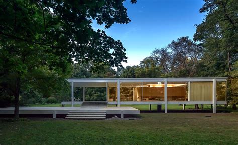 მინიმალისტური იდილია: მის ვან დერ როეს Farnsworth House - Hammock