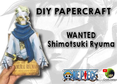 Anime - One Piece Shimotsuki Ryuma (Wanted Wall) | Paperzone VN