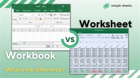 Excel Workbook vs. Worksheet: What's the Difference?