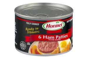 Hormel Ham Patties Water Added - 6 CT Hormel(37600223423): customers reviews @ listex.online