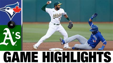 Blue Jays vs. A's Game Highlights (5/4/21) | MLB Highlights - YouTube