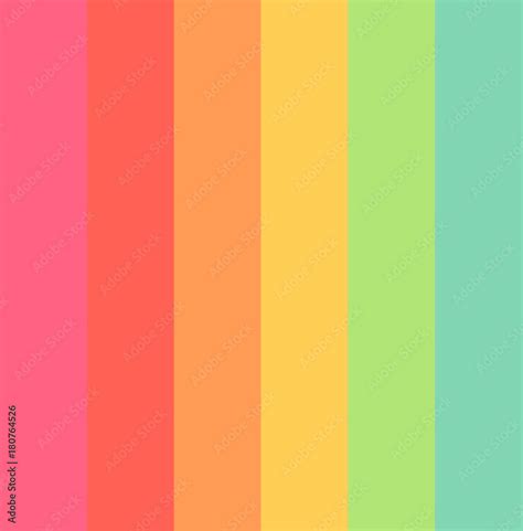 Pastel colors rainbow stripes background Stock Vector | Adobe Stock