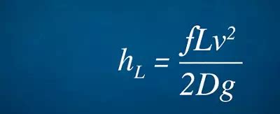 Darcy-Weisbach Equation | Grundfos