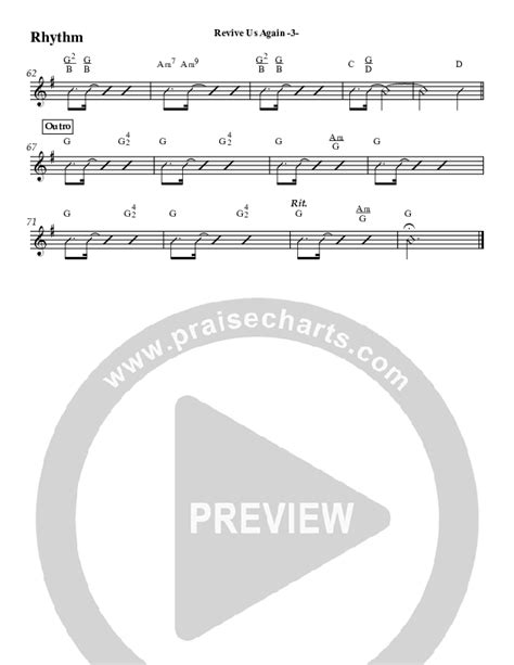 Revive Us Again (Instrumental) Sheet Music PDF (Jeff Anderson ...