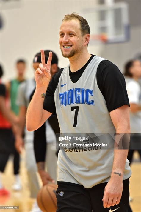 Joe Ingles of the Orlando Magic during an all access practice on... News Photo - Getty Images