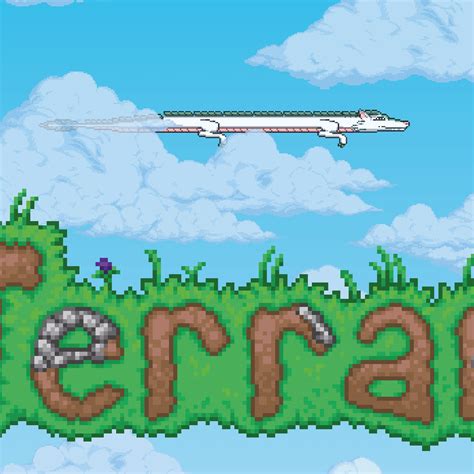 Pixel Art Terraria Poster. Printable Terraria Poster. - Etsy