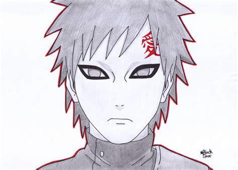 Gaara (Naruto) by BlackStarLGArt on DeviantArt