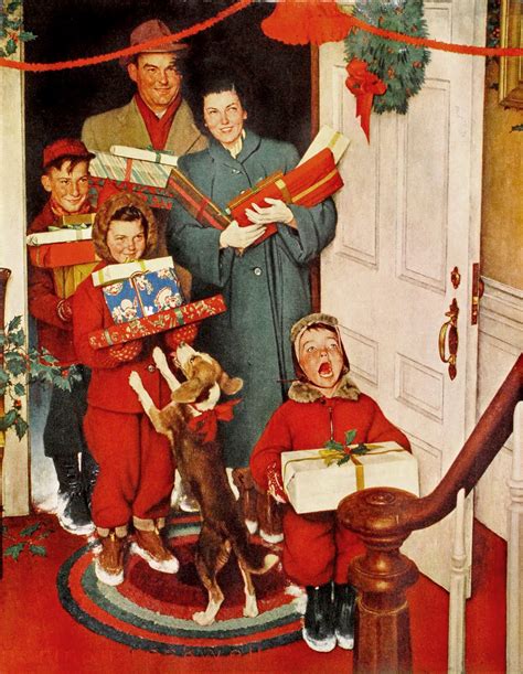 🔥 [100+] Norman Rockwell Christmas Wallpapers | WallpaperSafari