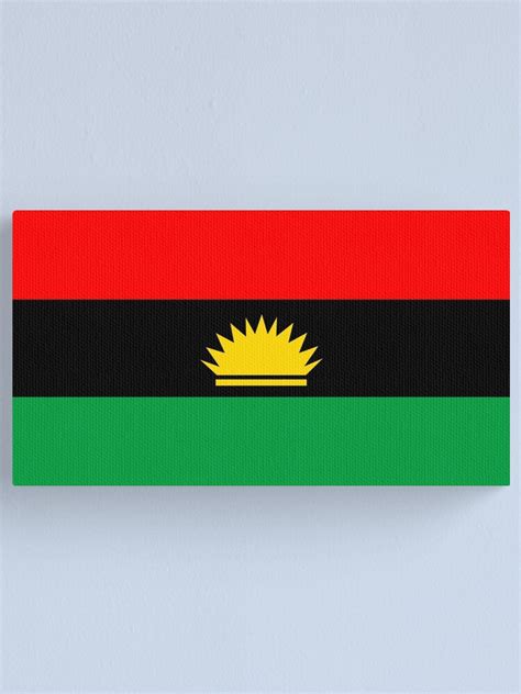 "biafra flag" Canvas Print for Sale by tony4urban | Redbubble