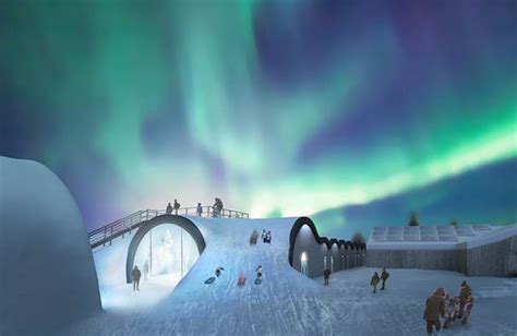 ICEHOTEL-northern-lights - Travel Gate Sweden