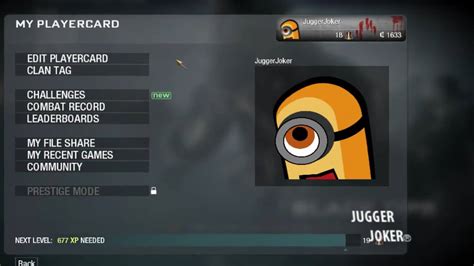 Black Ops Emblem Tutorial: Minion from Despicable Me - YouTube