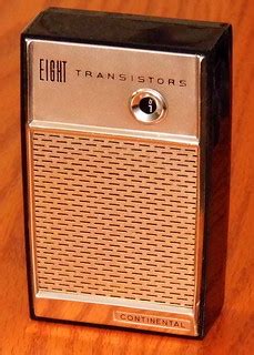 Vintage Continental Transistor Radio, Model TR-863, AM Ban… | Flickr