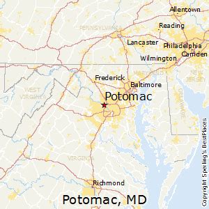 Best Places to Live in Potomac, Maryland