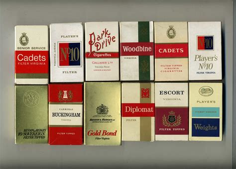 The Virtual Tobacconist - UK Cigarette brands. Cheap,short fags ...