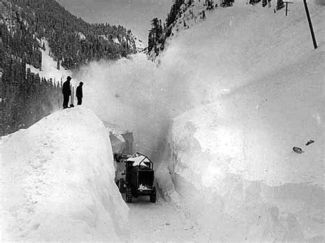 I-90 Snoqualmie Pass East - Historic Photos | Snowplow clear… | Flickr